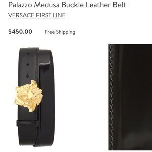 Versace belt